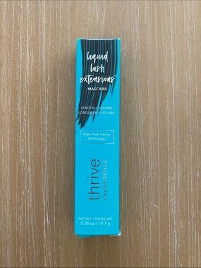NEW IN BOX Thrive Causetics Liquid Lash Extensions Mascara — Crystal Brown/Black